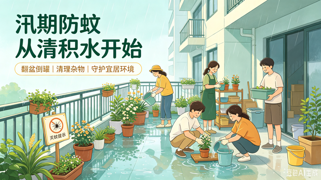 绘家温馨提示丨汛期防蚊护环境,温馨居住小贴士(图1) 11.png