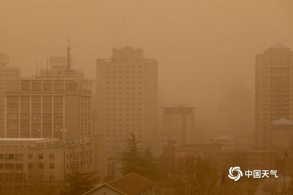 庄里人的羽绒服先别收！扬沙、浮尘、降温、降雨都来了……(图3)