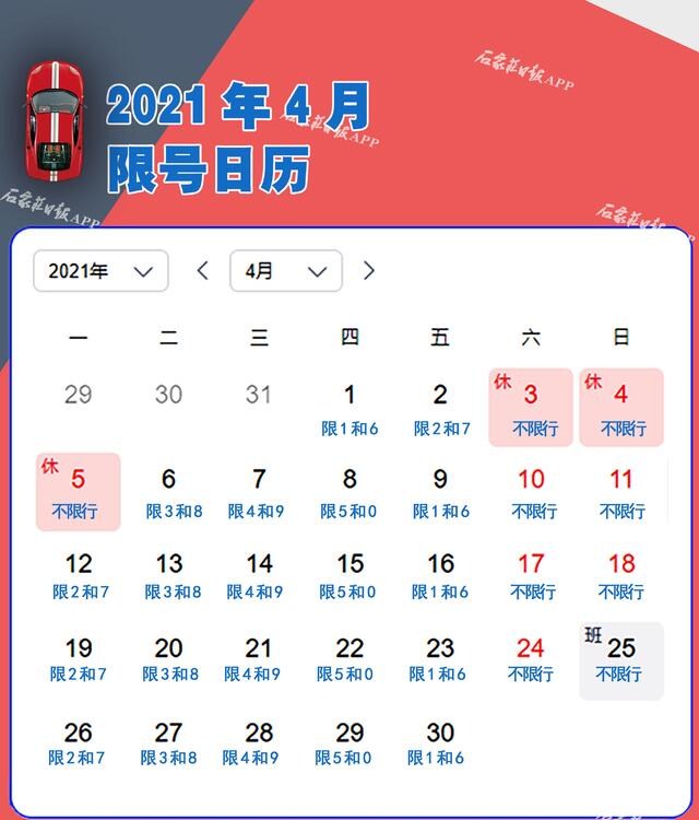 绘家每日资讯 ▏四月实施新规一览，下周限行轮换，博鳌亚洲论坛年会等(图3)