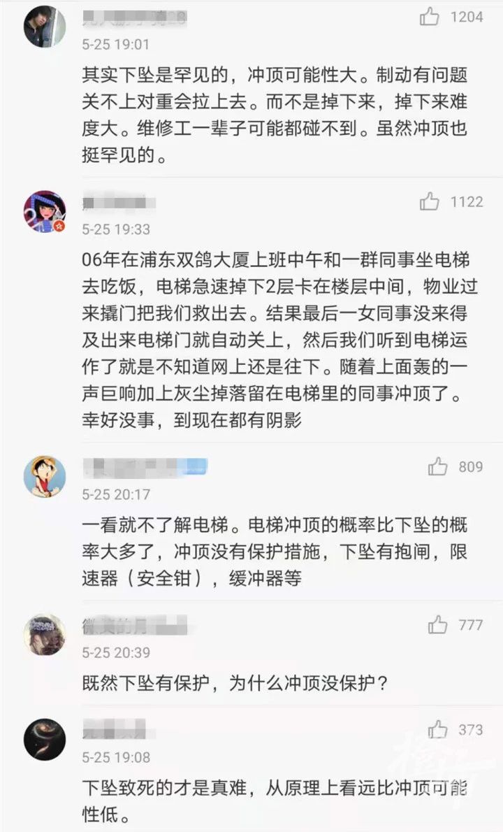 痛心！小区电梯突然加速撞顶楼致1死，被困电梯如何自救？(图6)