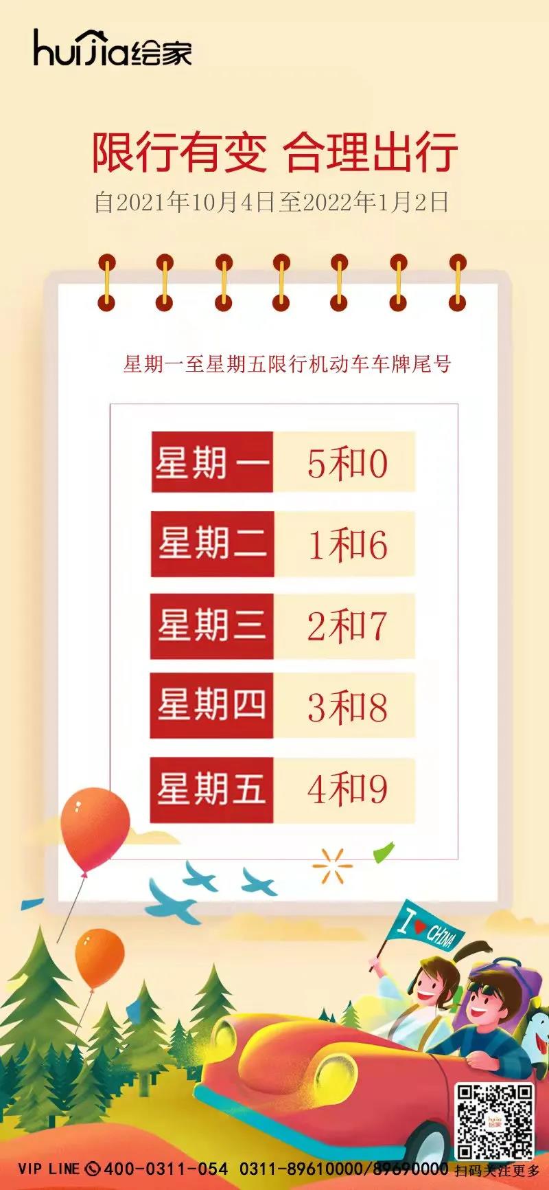 明日上班！石家庄限号有变，最新限行规定看这里(图1)